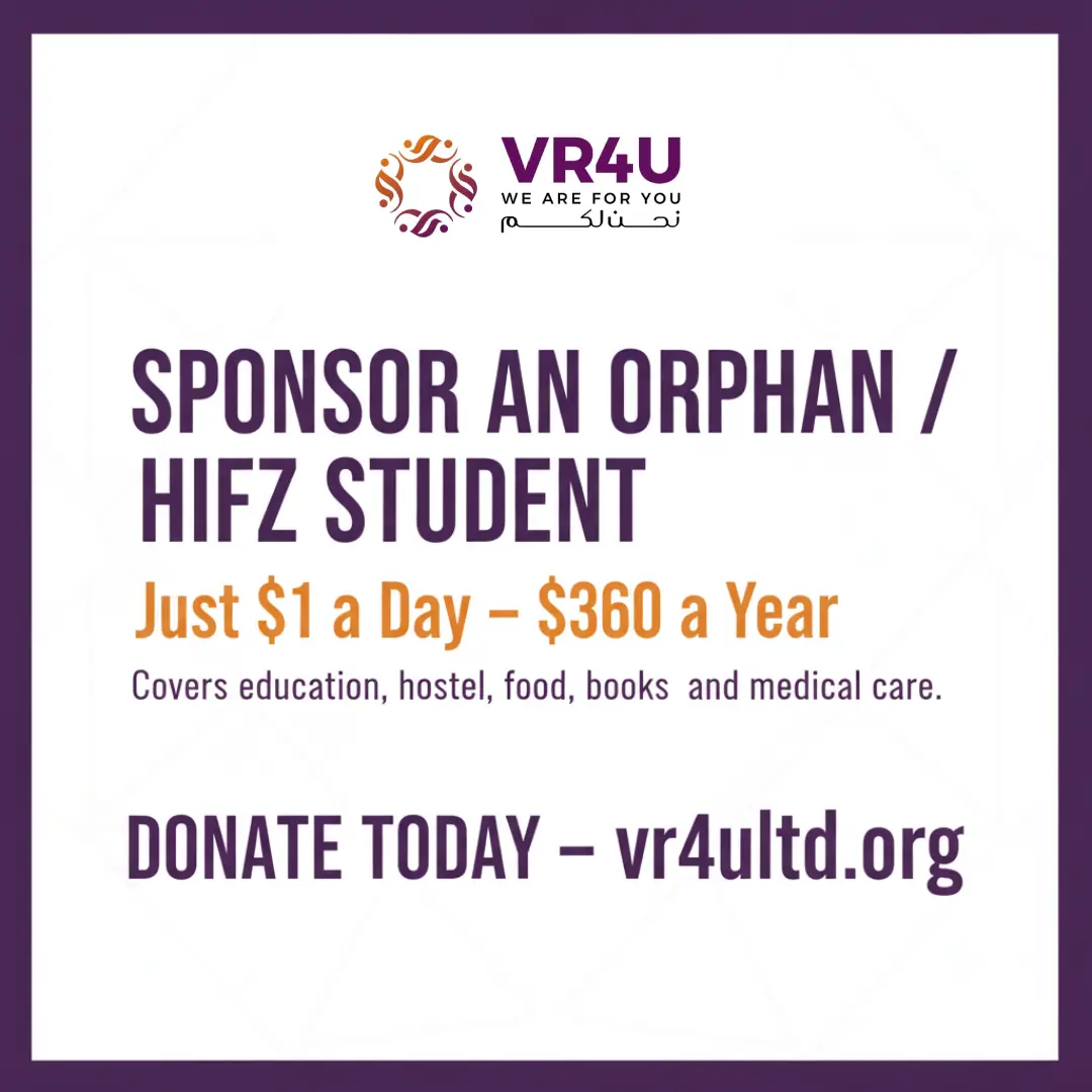 Sponsor an Orphan / Hifz Student